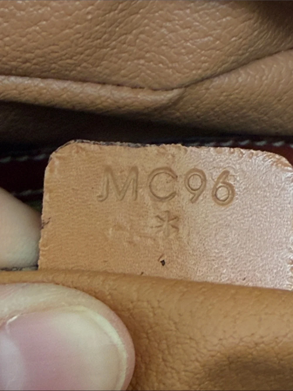 1994 Celine Triomphe Macadam Monogram Dome Satchel